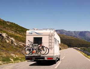 Camping-car en Ardèche